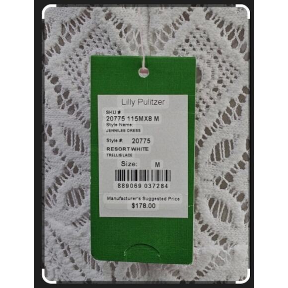 Lilly Pulitzer Jennilee Crotchet Lace Dress & Tatum Fringe Cardigan Size XS BOTH - Picture 10 of 15